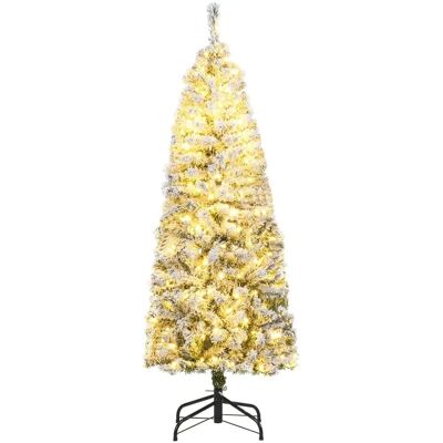 Costway Weihnachtsbaum mit 180 Led-Lichtern & 8 Lichtmodi 150 cm Costway Weihnachtsbaum mit 180 Led-Lichtern & 8 Lichtmodi 150 cm
