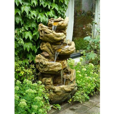 Ubbink Sedona Wasserspiel - Polyresin, LED, Outdoor Ubbink Sedona Wasserspiel - Polyresin, LED, Outdoor