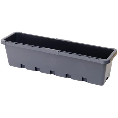 GreenLife - Blumen- Kräuterbox 3er - anthrazit - Planerbox GreenLife - Blumen- Kräuterbox 3er - anthrazit - Planerbox