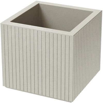 Prosperplast Blumentopf Coro Square 40 cm x 36 cm x 36 cm Sand Prosperplast Blumentopf Coro Square 40 cm x 36 cm x 36 cm Sand
