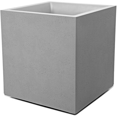 Ondis24 Pflanzkübel BASALT 40 Blumentopf Doppelwandig Grau Pflanzgefäß Ondis24 Pflanzkübel BASALT 40 Blumentopf Doppelwandig Grau Pflanzgefäß