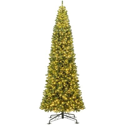 Costway Weihnachtsbaum mit 1030 Lichtern & 2536 Zweigspitzen 360 cm Costway Weihnachtsbaum mit 1030 Lichtern & 2536 Zweigspitzen 360 cm