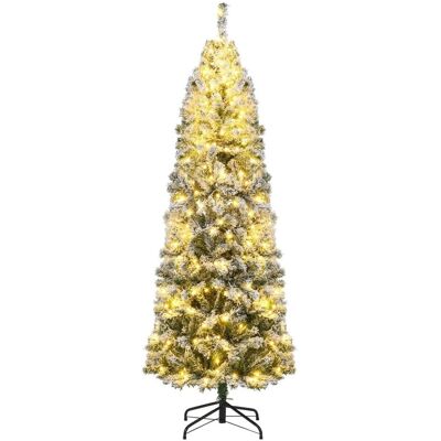 Costway Weihnachtsbaum mit 260 Led-Lichtern & 8 Lichtmodi 180 cm Costway Weihnachtsbaum mit 260 Led-Lichtern & 8 Lichtmodi 180 cm