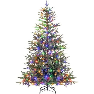 Costway Weihnachtsbaum mit Beleuchtung 530 Pe Zweigen Grün 180 cm Costway Weihnachtsbaum mit Beleuchtung 530 Pe Zweigen Grün 180 cm