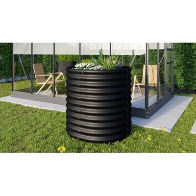 Vitavia Hochbeet Vita Rund 858 Schwarz 82,1 cm x 82,1 cm x 85,8 cm Vitavia Hochbeet Vita Rund 858 Schwarz 82,1 cm x 82,1 cm x 85,8 cm