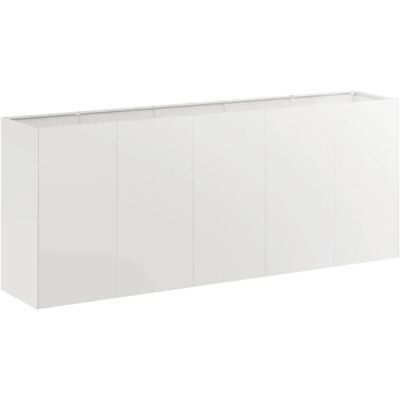 vidaXL Pflanzkübel 200x40x80 cm Edelstahl vidaXL Pflanzkübel 200x40x80 cm Edelstahl