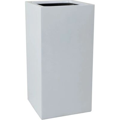 Vivanno Pflanzkübel Block 40 cm x 40 cm x 80 cm Weiß Vivanno Pflanzkübel Block 40 cm x 40 cm x 80 cm Weiß
