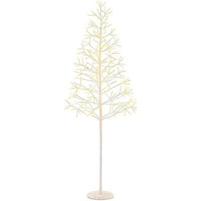 Costway LED Lichterbaum Birkenbaum mit Warmweißen LED-Leuchten 150 cm Costway LED Lichterbaum Birkenbaum mit Warmweißen LED-Leuchten 150 cm