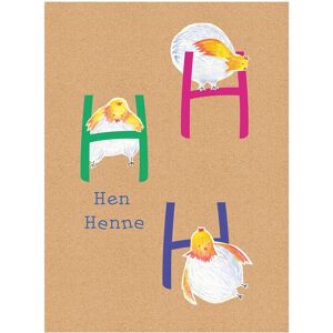 KOMAR ABC Animal H Bunt Poster - Indoor KOMAR ABC Animal H Bunt Poster - Indoor