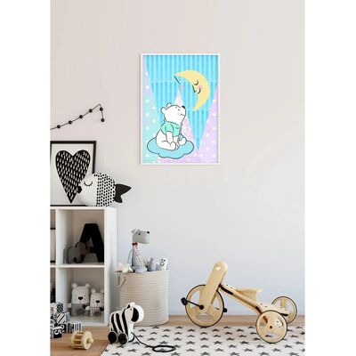 Disney Poster Pu Der Bär Multicolor 40 x 50 cm 610186 Disney Poster Pu Der Bär Multicolor 40 x 50 cm 610186
