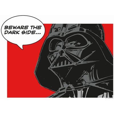 Disney Poster Star Wars Vader Rot und Schwarz 40 x 30 cm 610245 Disney Poster Star Wars Vader Rot und Schwarz 40 x 30 cm 610245