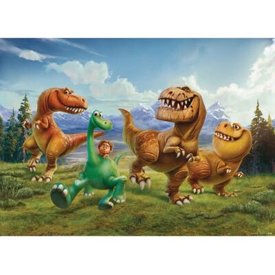 Disney Poster Arlo & Spot Grün Blau und Beige 160 x 110 cm 600638 Disney Poster Arlo & Spot Grün Blau und Beige 160 x 110 cm 600638