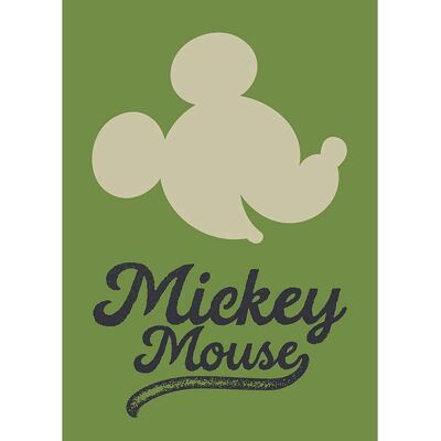 Disney Poster Micky Maus Grün 50 x 70 cm 610118 Disney Poster Micky Maus Grün 50 x 70 cm 610118