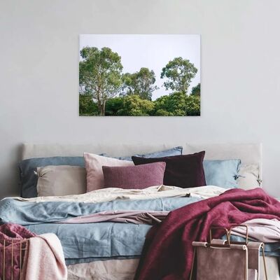 Bricoflor Wald Bild Auf Leinwand In Grün Natur Wandbild Ideal Für Schlafzimmer Und Wohnzimmer Canvas Keilrahmen Bild Mit Baumkronen Bricoflor Wald Bild Auf Leinwand In Grün Natur Wandbild Ideal Für Schlafzimmer Und Wohnzimmer Canvas Keilrahmen Bild Mit Baumkronen