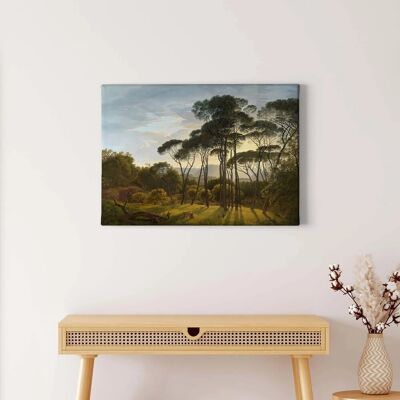 Bricoflor Kunstdruck Auf Leinwand Mit Bäumen Wald Leinwand Bild In Ölgemälde Optik Auf Keilrahmen Kunst Wandbild In Grün Und Hellblau Für Wohnzimmer Bricoflor Kunstdruck Auf Leinwand Mit Bäumen Wald Leinwand Bild In Ölgemälde Optik Auf Keilrahmen Kunst Wandbild In Grün Und Hellblau Für Wohnzimmer