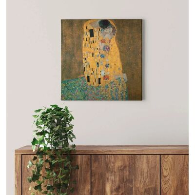 Bricoflor Jugendstil Bild Auf Leinwand Kunstdruck Bild Mit Pärchen Motiv Im Gemälde Stil Goldenes Wandbild Mit Buntem Art Nouveau Design Bricoflor Jugendstil Bild Auf Leinwand Kunstdruck Bild Mit Pärchen Motiv Im Gemälde Stil Goldenes Wandbild Mit Buntem Art Nouveau Design