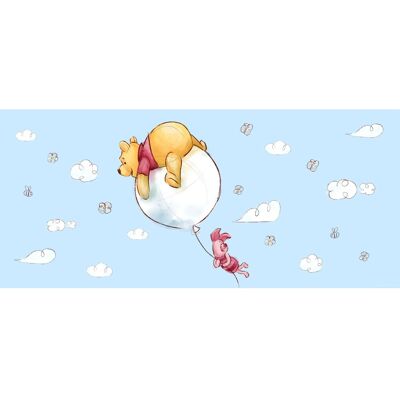 Disney Poster Pu Der Bär Blau 202 x 90 cm 600900 Disney Poster Pu Der Bär Blau 202 x 90 cm 600900