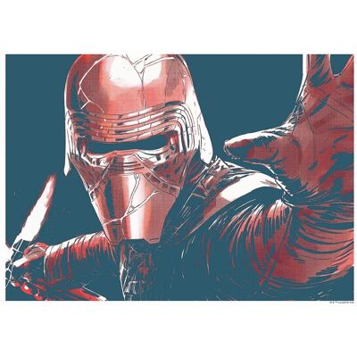 Disney Poster Star Wars Kylo Rot und Blau 40 x 30 cm 610260 Disney Poster Star Wars Kylo Rot und Blau 40 x 30 cm 610260
