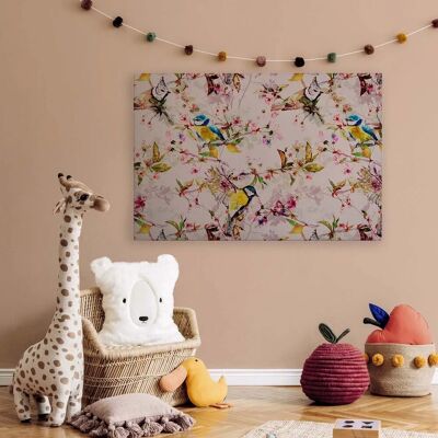 Bricoflor Buntes Wandbild Einheimische Vögel Deko Bild Für Wohnzimmer Und Kinderzimmer Leinwandbild Mit Blaumeise 120 X 80 Cm Bricoflor Buntes Wandbild Einheimische Vögel Deko Bild Für Wohnzimmer Und Kinderzimmer Leinwandbild Mit Blaumeise 120 X 80 Cm