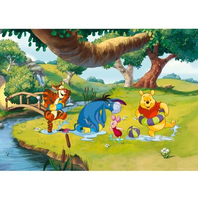 Disney Poster Pu Der Bär Grün Gelb und Blau 160 x 110 cm 600653 Disney Poster Pu Der Bär Grün Gelb und Blau 160 x 110 cm 600653
