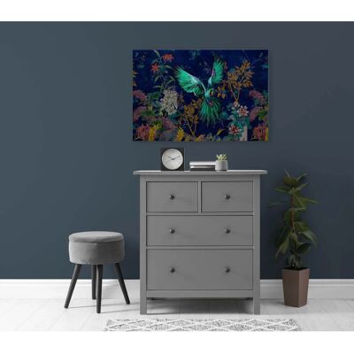 Bricoflor Dschungel Bild 120 X 80 Cm Leinwandbild Papagei In Blau Modernes Wandbild Mit Vogel In Neonfarben Ideal Für Schlafzimmer Bricoflor Dschungel Bild 120 X 80 Cm Leinwandbild Papagei In Blau Modernes Wandbild Mit Vogel In Neonfarben Ideal Für Schlafzimmer