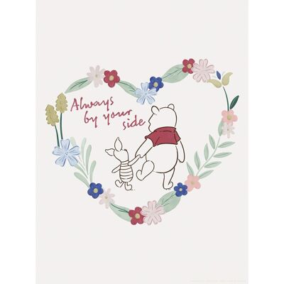 Komar Wandbild Disney Winnie the Pooh Always by Your Side 30 cm x 40 cm Bunt Komar Wandbild Disney Winnie the Pooh Always by Your Side 30 cm x 40 cm Bunt
