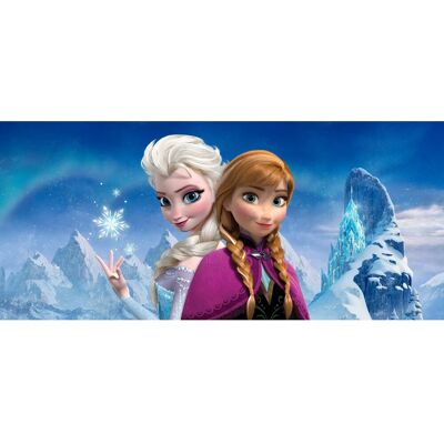 Disney Poster Die Eiskönigin Anna & Elsa Blau und Lila 202 x 90 cm 600889 Disney Poster Die Eiskönigin Anna & Elsa Blau und Lila 202 x 90 cm 600889