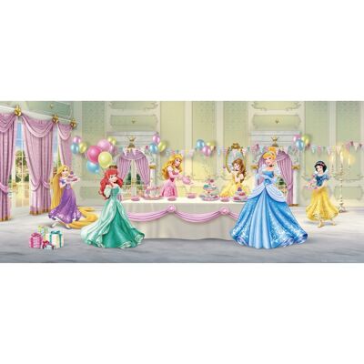 Disney Poster Prinzessinnen Grün Rosa und Gelb 202 x 90 cm 600880 Disney Poster Prinzessinnen Grün Rosa und Gelb 202 x 90 cm 600880