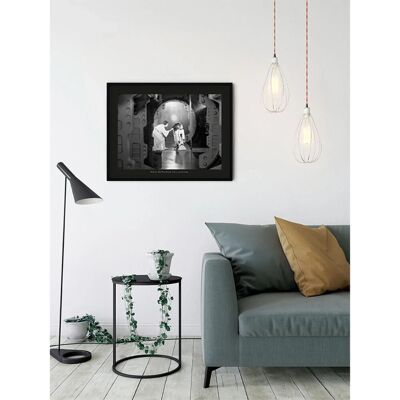 Disney Poster Star Wars Leia & R2D2 Schwarz-Weiß 70 x 50 cm 610256 Disney Poster Star Wars Leia & R2D2 Schwarz-Weiß 70 x 50 cm 610256
