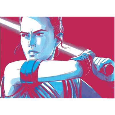 Komar Wandbild Star Wars Rey 40 x 30 cm Komar Wandbild Star Wars Rey 40 x 30 cm