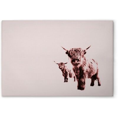 Tadessi Leinwandbild - M1-No.51147 - Tiere Kühe - 60 x 40 cm - Querformat Tadessi Leinwandbild - M1-No.51147 - Tiere Kühe - 60 x 40 cm - Querformat