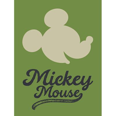 Disney Poster Micky Maus Grün 30 x 40 cm 610116 Disney Poster Micky Maus Grün 30 x 40 cm 610116
