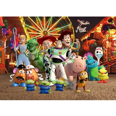 Disney Poster Toy Story Grün Blau und Orange 160 x 110 cm 600677 Disney Poster Toy Story Grün Blau und Orange 160 x 110 cm 600677