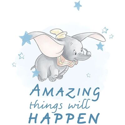 Disney Poster Dumbo Blau 50 x 70 cm 610106 Disney Poster Dumbo Blau 50 x 70 cm 610106