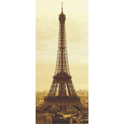 Sanders & Sanders Poster Paris Ansicht Beige 90 x 202 cm 600790 Sanders & Sanders Poster Paris Ansicht Beige 90 x 202 cm 600790