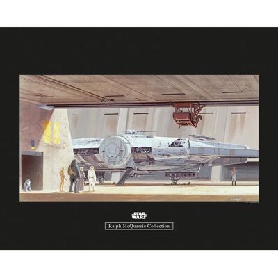 Komar Wandbild Star Wars Hangar 50 x 40 cm Komar Wandbild Star Wars Hangar 50 x 40 cm