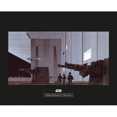 Komar Wandbild Star Wars Hangar 50 x 40 cm Komar Wandbild Star Wars Hangar 50 x 40 cm