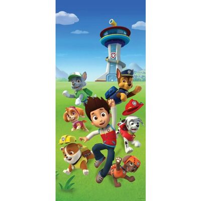 Sanders & Sanders Poster Paw Patrol Grün Blau und Rot 90 x 202 cm 600777 Sanders & Sanders Poster Paw Patrol Grün Blau und Rot 90 x 202 cm 600777