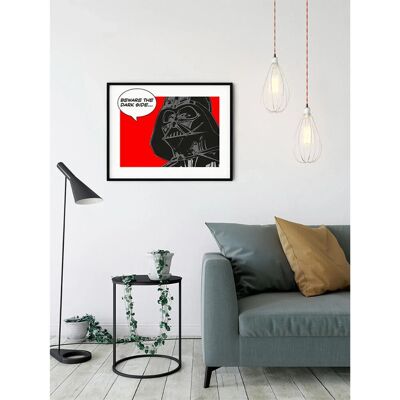 Disney Poster Star Wars Vader Rot und Schwarz 70 x 50 cm 610247 Disney Poster Star Wars Vader Rot und Schwarz 70 x 50 cm 610247