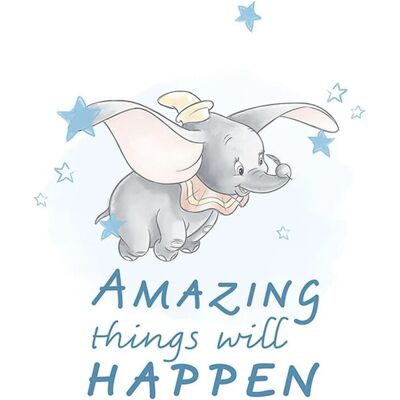 Disney Poster Dumbo Blau 40 x 50 cm 610105 Disney Poster Dumbo Blau 40 x 50 cm 610105