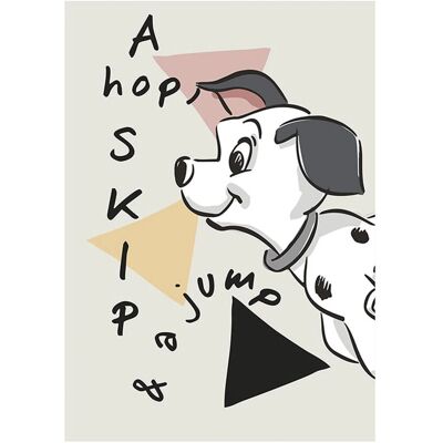 Disney Poster 101 Dalmatiner Grau 30 x 40 cm 610083 Disney Poster 101 Dalmatiner Grau 30 x 40 cm 610083