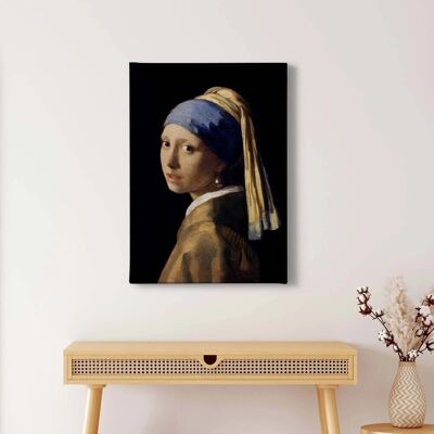 Bricoflor Kunstdruck Leinwand Bild Im Ölgemälde Stil Nostalgie Wandbild Mit Frau Und Perlenohrring Porträt Leinwandbild Ideal Für Wohnzimmer Bricoflor Kunstdruck Leinwand Bild Im Ölgemälde Stil Nostalgie Wandbild Mit Frau Und Perlenohrring Porträt Leinwandbild Ideal Für Wohnzimmer