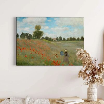 Bricoflor Gemälde Mit Blumenwiese Auf Leinwand Als Kunstdruck Kunst Bild In Ölgemälde Optik Für Wohnzimmer Und Flur Sommer Wandbild In Grün Und Rot Bricoflor Gemälde Mit Blumenwiese Auf Leinwand Als Kunstdruck Kunst Bild In Ölgemälde Optik Für Wohnzimmer Und Flur Sommer Wandbild In Grün Und Rot