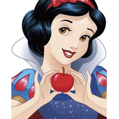 Disney Poster Schneewittchen Blau und Rot 40 x 50 cm 610138 Disney Poster Schneewittchen Blau und Rot 40 x 50 cm 610138