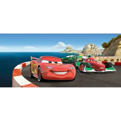 Disney Poster Cars Blau Rot und Grün 202 x 90 cm 600876 Disney Poster Cars Blau Rot und Grün 202 x 90 cm 600876