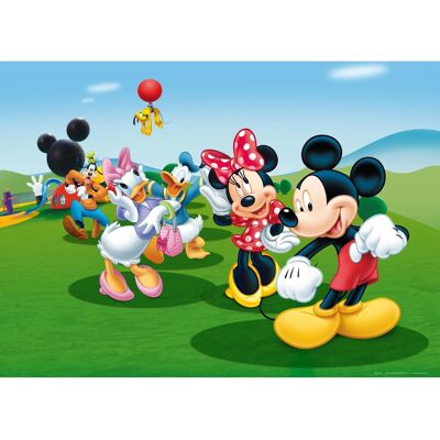 Disney Poster Micky Maus Grün Blau und Rot 160 x 110 cm 600651 Disney Poster Micky Maus Grün Blau und Rot 160 x 110 cm 600651