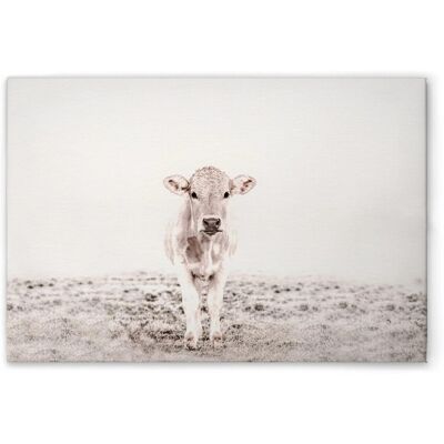 Tadessi Leinwandbild - M1-No.51154 - Tiere Kuh Beige Cerme - 90 x 60 cm - Querformat Tadessi Leinwandbild - M1-No.51154 - Tiere Kuh Beige Cerme - 90 x 60 cm - Querformat