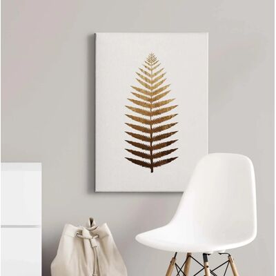 Bricoflor Bild Mit Farn Kunstdruck Im Minimalismus Stil Ideal Für Schlafzimmer Und Wohnzimmer Modernes Wandbild Mit Pflanzen Design In Weiß Und Gold Bricoflor Bild Mit Farn Kunstdruck Im Minimalismus Stil Ideal Für Schlafzimmer Und Wohnzimmer Modernes Wandbild Mit Pflanzen Design In Weiß Und Gold
