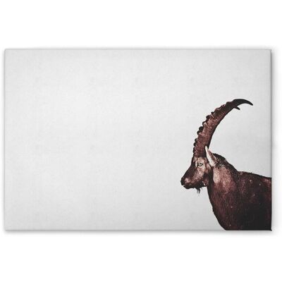 Tadessi Leinwandbild - M1-No.51125 - Tiere Steinbock - 120 x 80 cm - Hochformat Tadessi Leinwandbild - M1-No.51125 - Tiere Steinbock - 120 x 80 cm - Hochformat