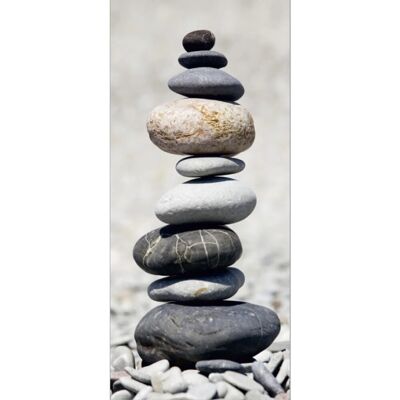 Sanders & Sanders Poster Kieselsteine Grau 90 x 202 cm 600804 Sanders & Sanders Poster Kieselsteine Grau 90 x 202 cm 600804